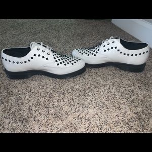 Dr. Marten studded flats